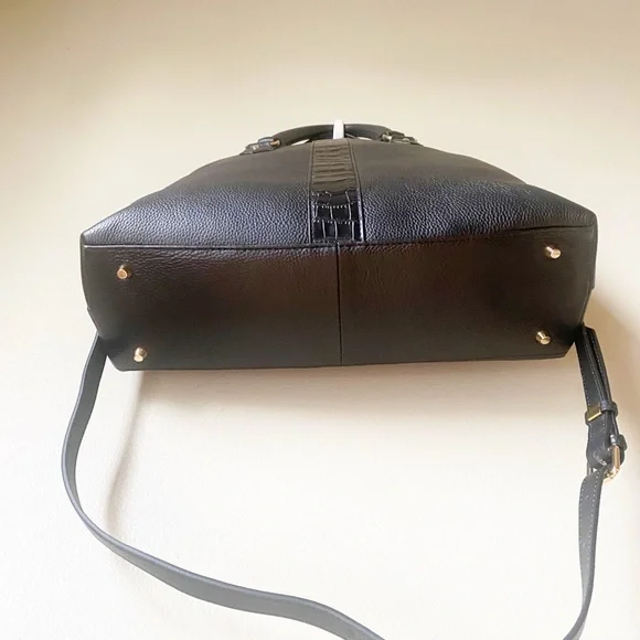 F&W StyleChloe Tote Black Leather